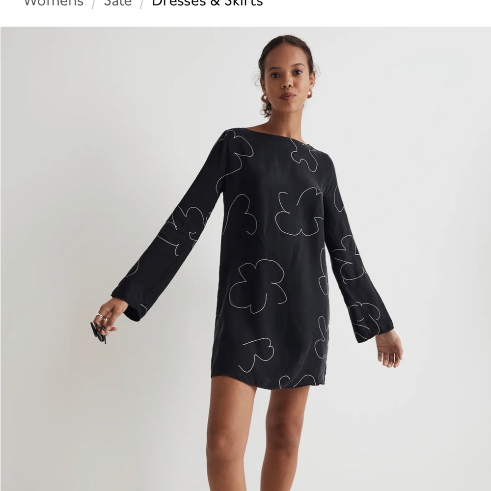 Madewell shift mini dress